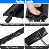 ToLanbbt Garage Door Bottom Rubber Seals 20 FT Garage Door