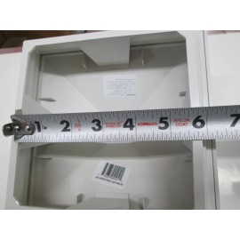 TREX WHITE 6 X 6  PYRAMID POST SLEEVE CAP  5.5 X 5.5  INSIDE MEASUREMENT