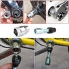 Cassette Puller Set, Bicycle Chain Whip, Sprocket Puller, Screw Ring