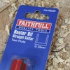 Faithfull FAIRB228 Router Bit TC Two Flute 1/4in 20mm