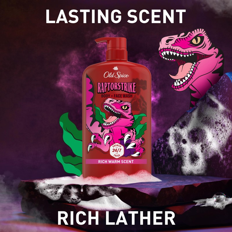 Old Spice Cleansing Body Wash for Men, 3X Defense, 24/7