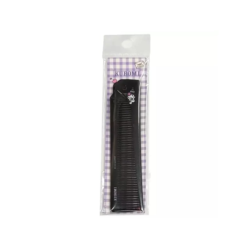 yck30 [yck30]시크한 블랙 컬러 디자인 접이식 헤어꼬리빗[뷰티] Chic Black Color