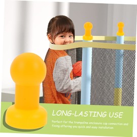 NOLITOY 12pcs Trampoline Pole Caps Enclosure Accessories Replacement for Trampoline Support and Fixing for Safe Installation and Use