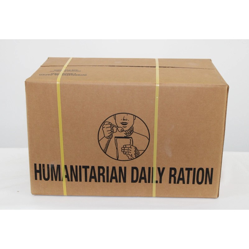 Sopakco/Wornick MRE Meal Cases - HUMANITARIAN DAILY RATION - RANDOM