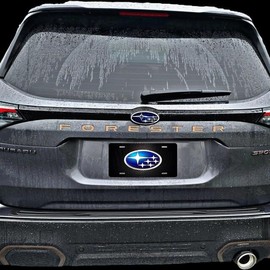 Limitless-Parts Rear Trunk Tailgate Letter Inserts Compatible with 2025+ Subaru Forester New Body Style 1/16" Letters with Adhesive- Sport Trim Bronze