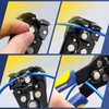 haisstronica Self-Adjusting Wire Stripper,2 in 1 Stripper/Cutter 6 inch Heavy
