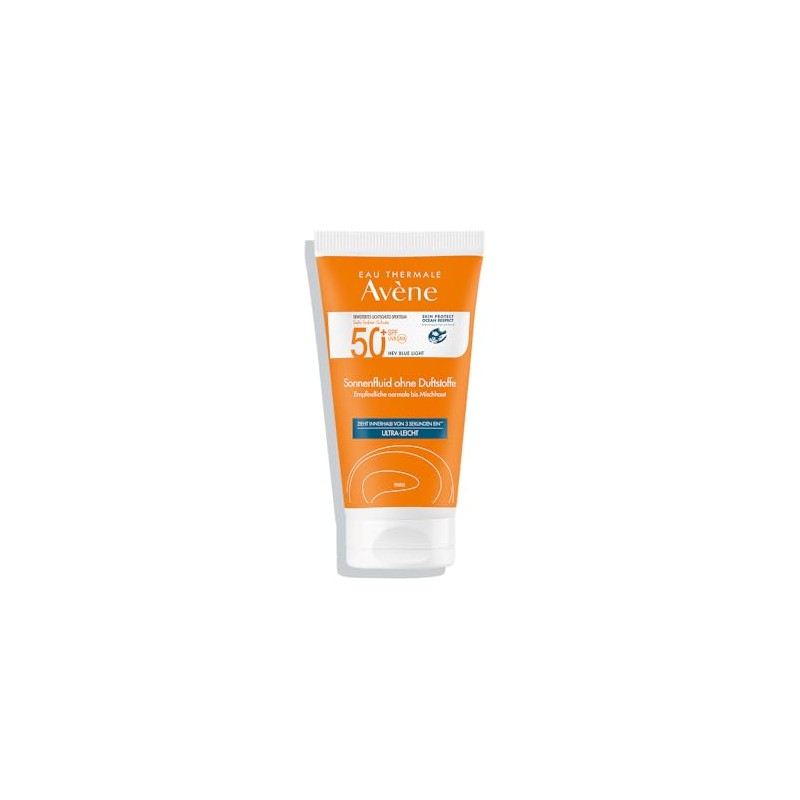 AVENE Sun Fluid SPF 50+ Fragrance-Free 50 ml