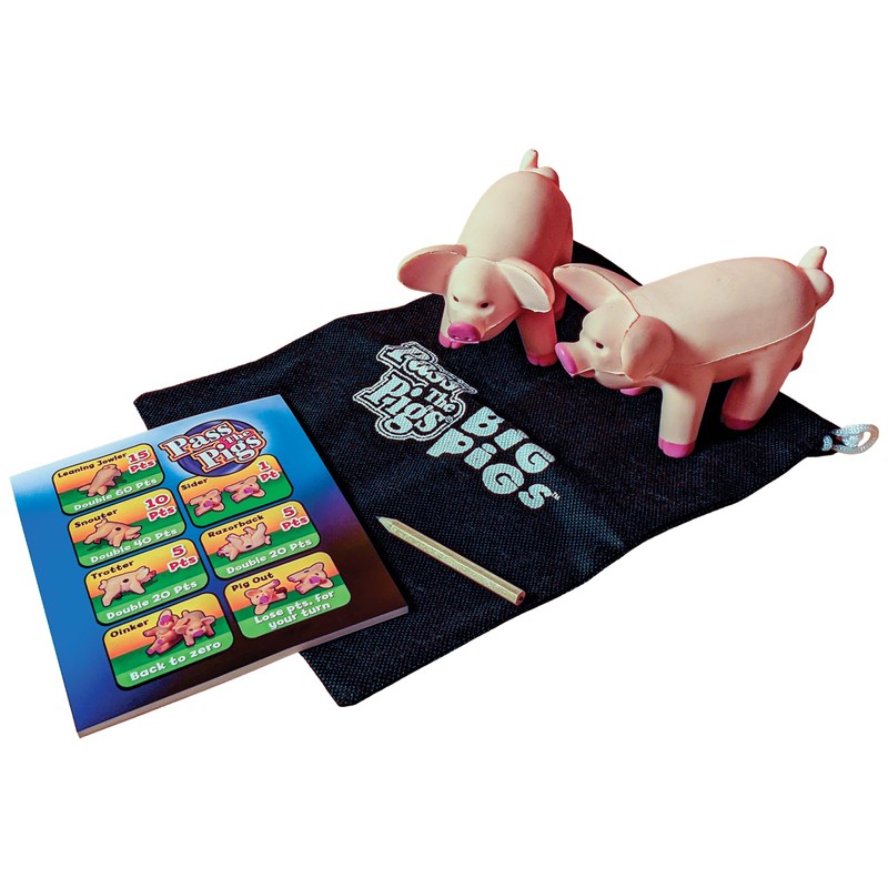 Pass The Pigs Big Pigs by Winning Moves Games USA,