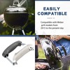 80672 Charcoal Lid Handle & Shield Kit Compatible with Weber