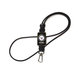 Navy Lanyard for Office Badge, US Navy Lanyard, US Navy Paracord Lanyard, Military Lanyard, Paracord Lanyard, Paracord Neck ID Lanyard, Office Badge Lanyard with Swivel Hook