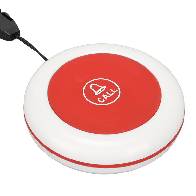 Wireless Caregiver Pager 4 Level Volume Waterproof SOS Alert Button