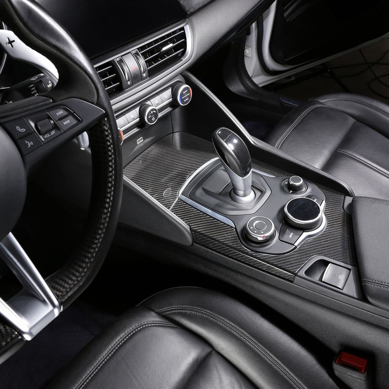 TOYCIDFG Car Shifter Center Console Gear Shift Panel Cover Trim