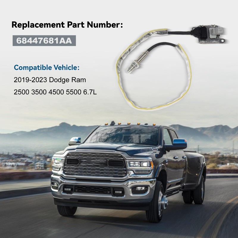 LYM Apex 68447681AA Nitrogen Oxide Sensor Compatible with Dodge Ram