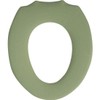 Okato Natural Toilet Seat Cover, O Shape, Soft Touch, Washable,