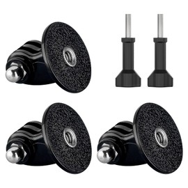 Sametop Tripod Mount Adapter Screw Mount Compatible with GoPro Hero 13, 12, 11, 10, 9, 8, 7, 6, 5, 4, Session, 3+, 3, 2, 1, Hero (2018), Fusion, Max, DJI Osmo, Sjcam, Xiaoyi Action Cameras (5 Packs)