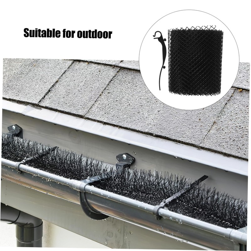 STOBAZA 1 roll Gutter Guard Mesh Debris Protection Netting with
