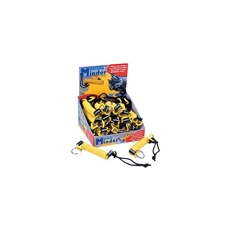 Oxford Minder - Disc Lock Reminder Cable (Yellow)