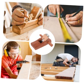 Gadpiparty Mini Hand Planer for Woodworking Trimming Plane with Durable Woodcraft Tool for Smoothing Edges Corners Portable Lightweight Design for All Skill Levels