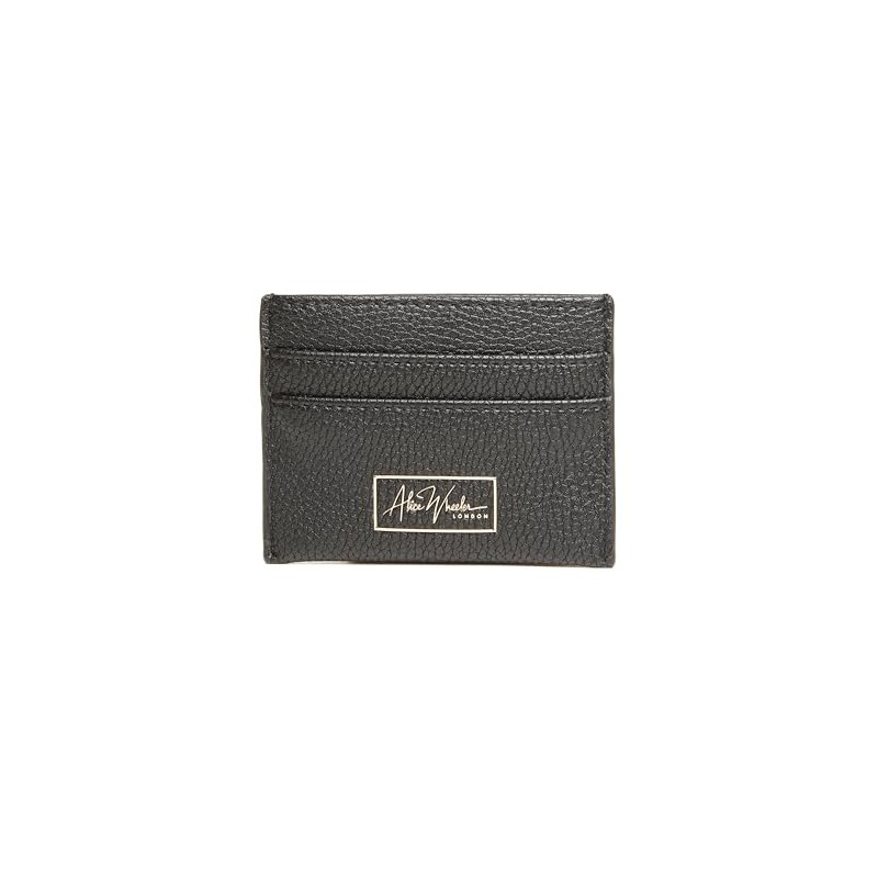 Alice Wheeler Bee Vegan Leather Small Card Holder (Black)