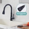 ARCORA Kitchen Faucet Spray Head Matte Black, 3-Function Kitchen Sink