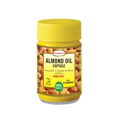 HAMDARD Almond Oil Veg 60 Capsules