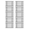 10Pcs Linear Motion Bearing Alloy Steel 6mm ID 12mm OD