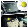 Wogomz 3D Prank Tricky Broken Glass Sticker, Funny Car Window
