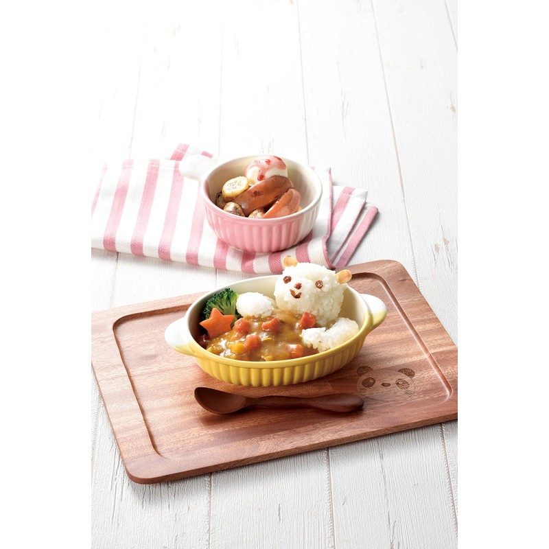 Banko Ware 17792 Children's Tableware Ceramics Cultivation Set, Children's Plate,