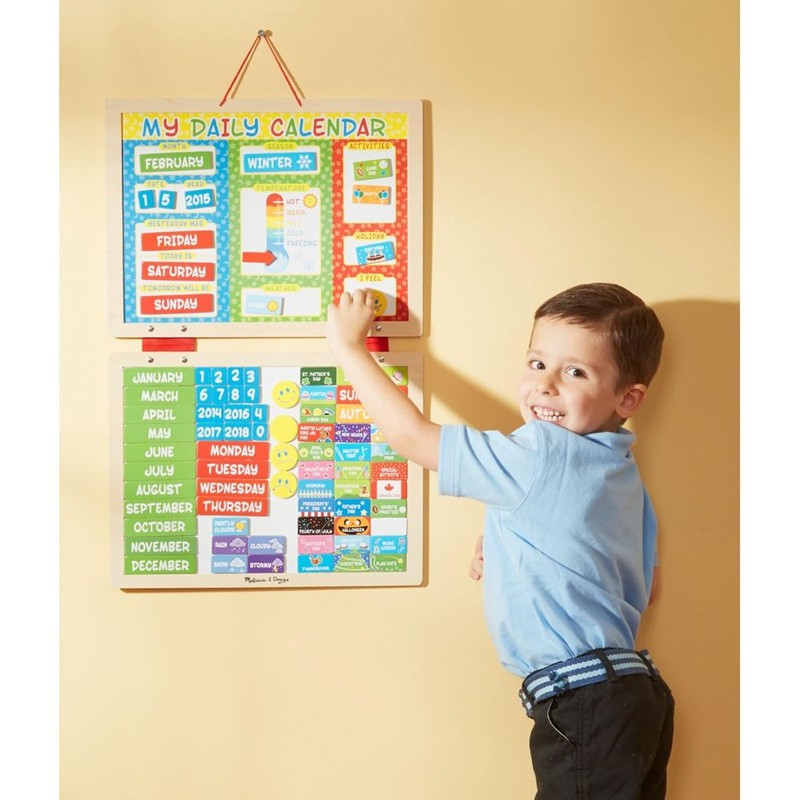 Melissa & Doug My First Daily Magnetic Calendar