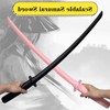 MUNSKT 3D Printed Telescopic Sword, Samurai Sword Model Toy, Retractable