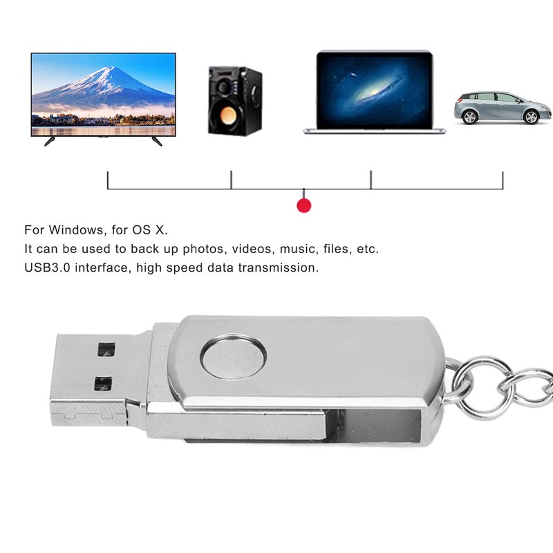 Flash Drive USB 3.0 Waterproof Memory Data Storage High Speed