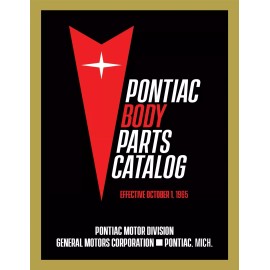 1963-1966 Pontiac Chassis & Body Parts Catalogs