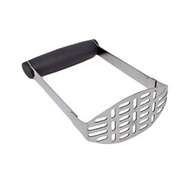 CookSpace (TM) Heavy Duty Stainless Steel Wide Grip Potato Vegetable Masher