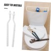 Angoily 1pair Toilet Flush Button Rods Dual Flush Parts for