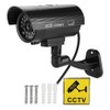 Dummy Fake Security Camera, Flash LED CCTV Fake Camera Dummy
