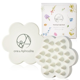 one&Aphrodite Head Spa, Scalp Brush, Cleans Pores, Comfortable Firmness, Scalp Massage, Promotes Circulation, Relieves Stiffness, Scalp Care
