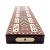 Brimtoy Inlaid reproduction antique cribbage board