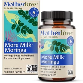 Mother Love More Milk Moringa Liquid Capsules, 60 tablets, 1 piece / 마더러브 모어 밀크 모링가 리퀴드 캡슐, 60정, 1개