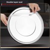 Verdeho 304 stainless steel food storage containers with lids lock