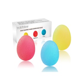 voidbiov Hand Stress Balls 3 Resistance Set, Arthritis Rehab Exercise Balls, Stroke Auxiliary Therapy Balls