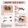 Higu clace Magnetic Eyelashes with Applicator Soft Magnetic Lashes Natural