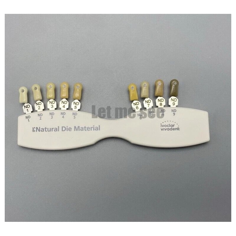 Unbranded Dental IPS Natural Die Material Shade Guide Ivoclar Vivadent