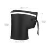 QWORK Motorcycle Handlebar Gloves Winter Thermal Windproof Waterproof with Reflective
