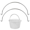 GQNDGN Skimmer Basket Handle Replacement, 2 Pack Fits Hayward SP1091