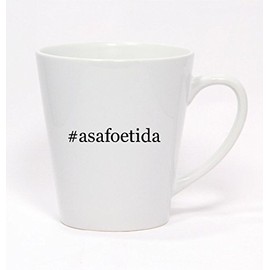 Los Drinkware Hermanos #asafoetida - Hashtag Ceramic Latte Mug 12oz