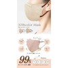 [ヒロコーポレーション] 3Dバイカラーマスク30P (ヘーゼルナッツ)