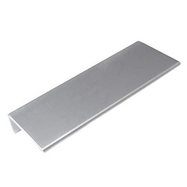 Laurey 96301-6 Inch Overall Edge Pull for Cabinet Doors and Drawer Fronts - Anodized Aluminum