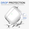 Veirrw Clear case Compatible with AirPods 4 with Active Noise