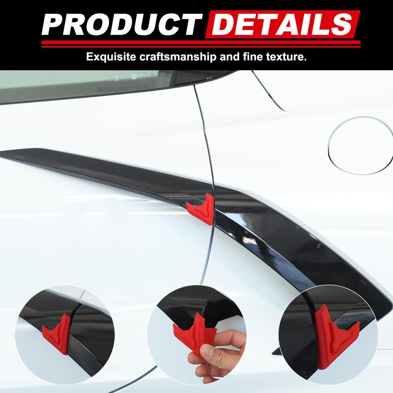 for Corvette C8 Door Edge Corner Covers Side Door Edge