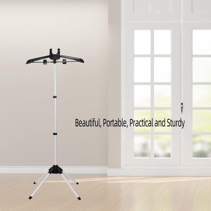 Steamer Hanger Stand,Steamer Stand For Clothes,Garment Rack For Steaming Clothes,Garment